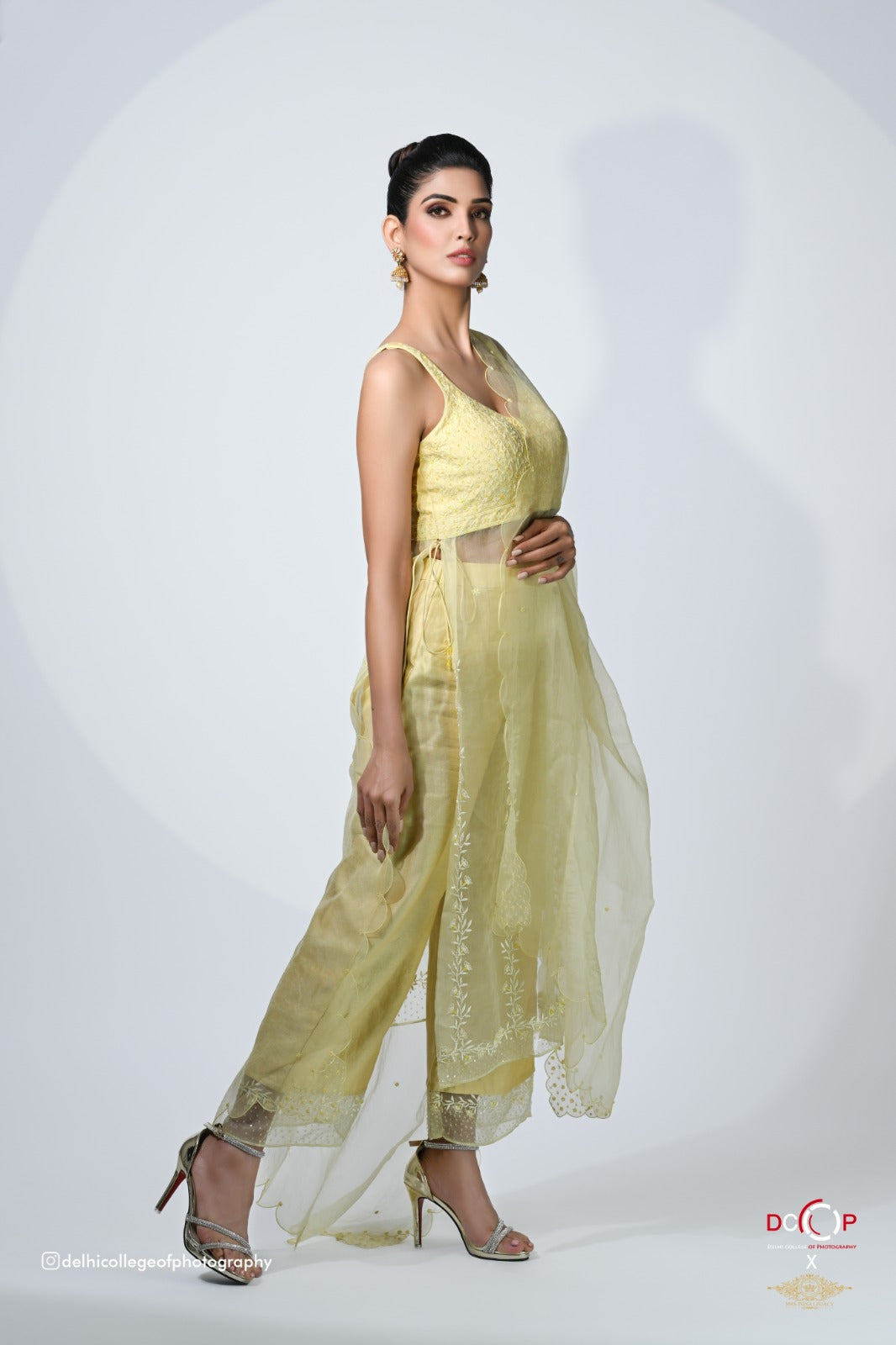 Yellow Iris Kurta Set