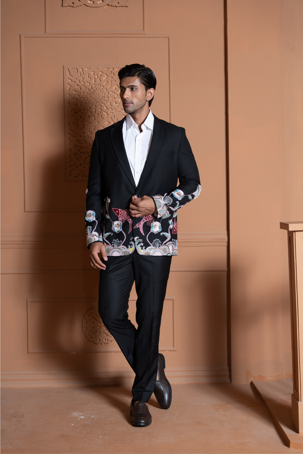 Matsya Noir Blazer