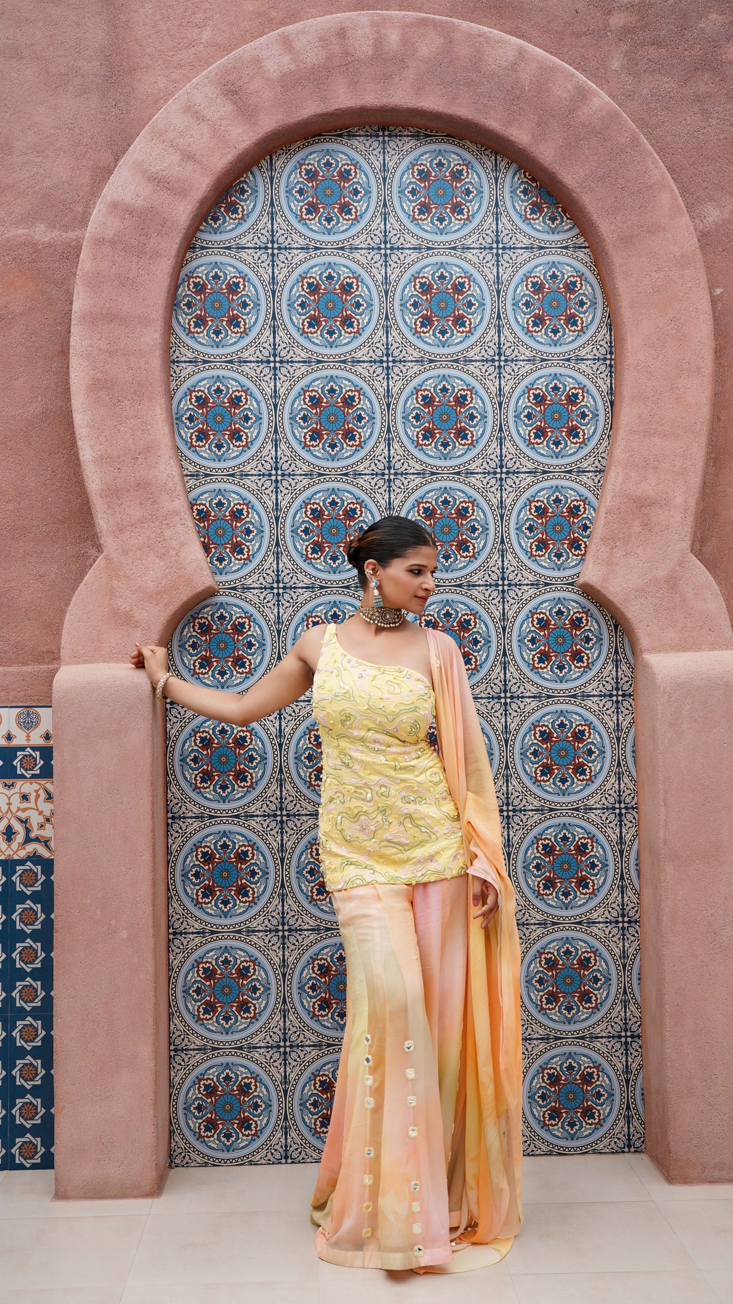 Energy Rock Painted Sharara Set