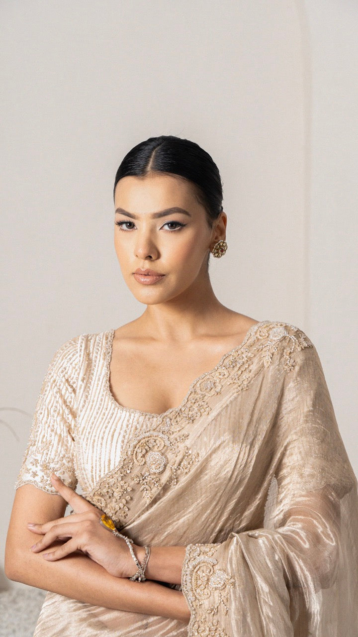 Moonlit Saree