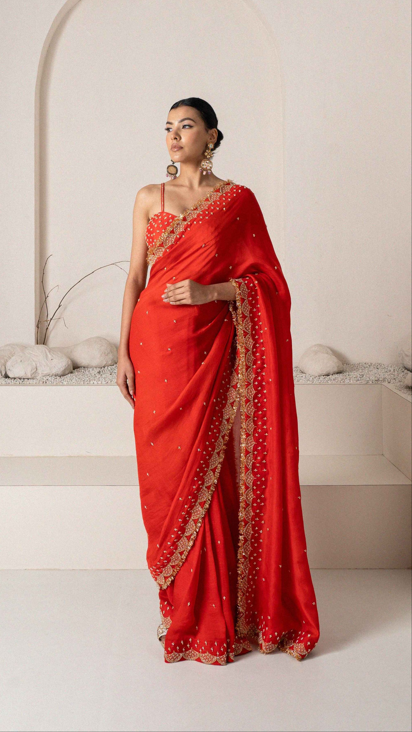 Scarlet Drape