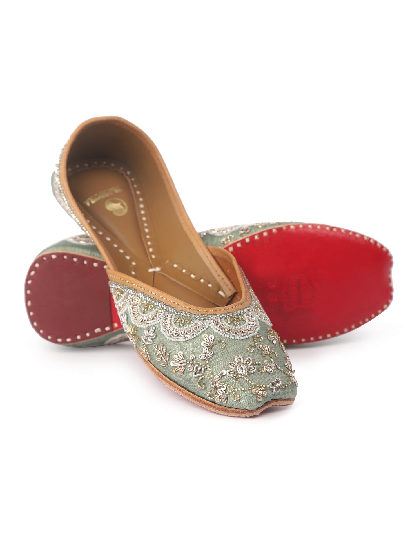 Olive Dust Jutti