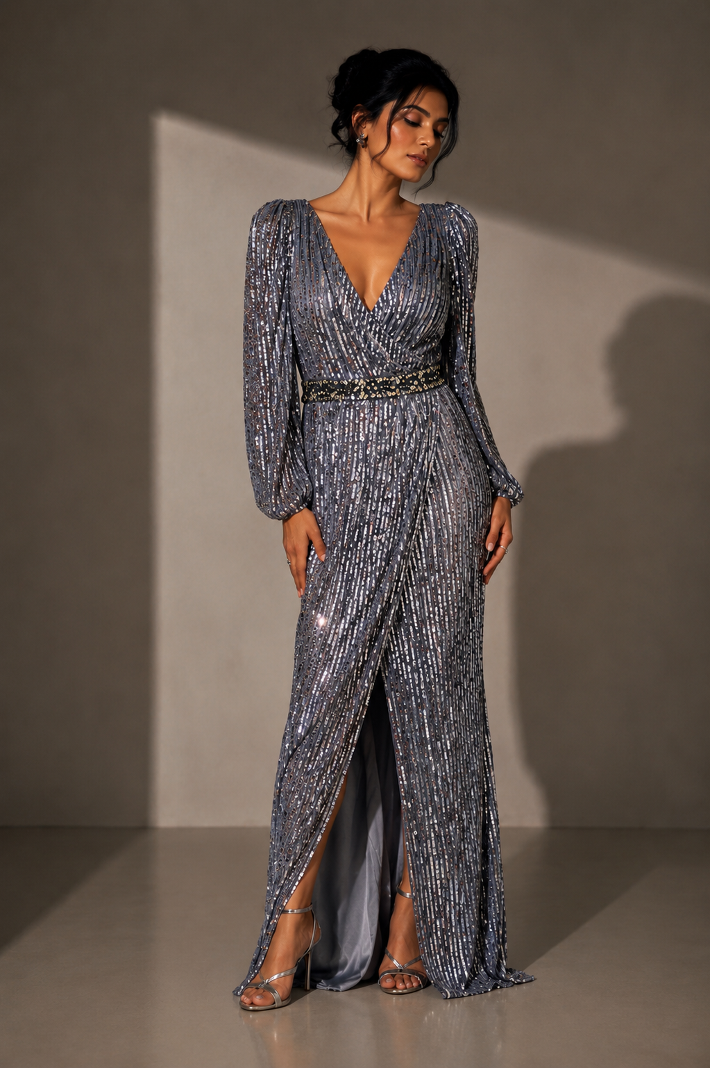 Sequence Blue Gown