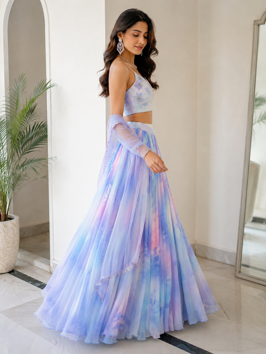Shrug Lehenga