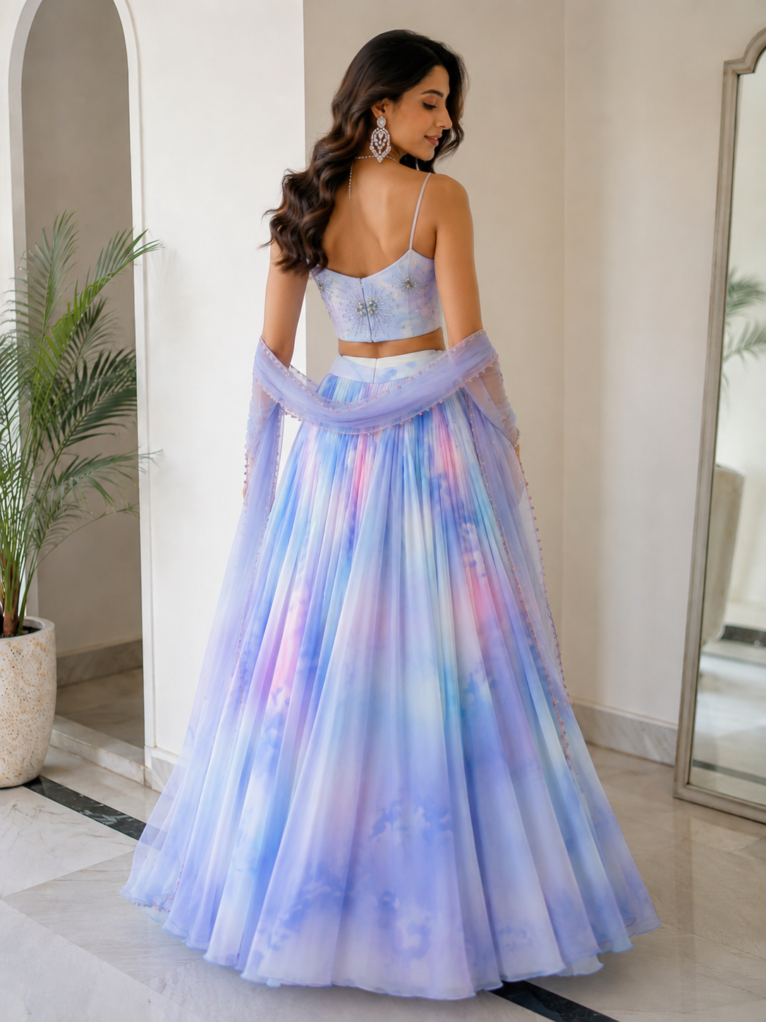 Shrug Lehenga