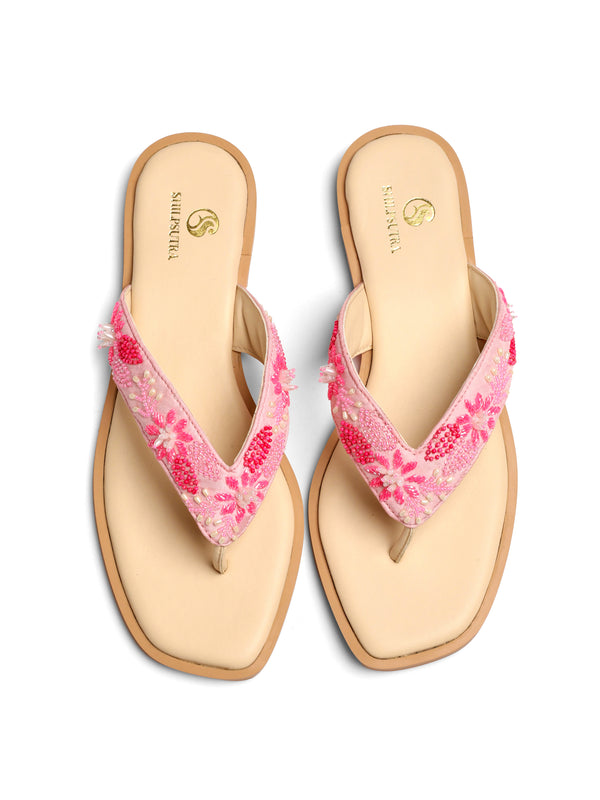 RosΓ© Bloom Sandal