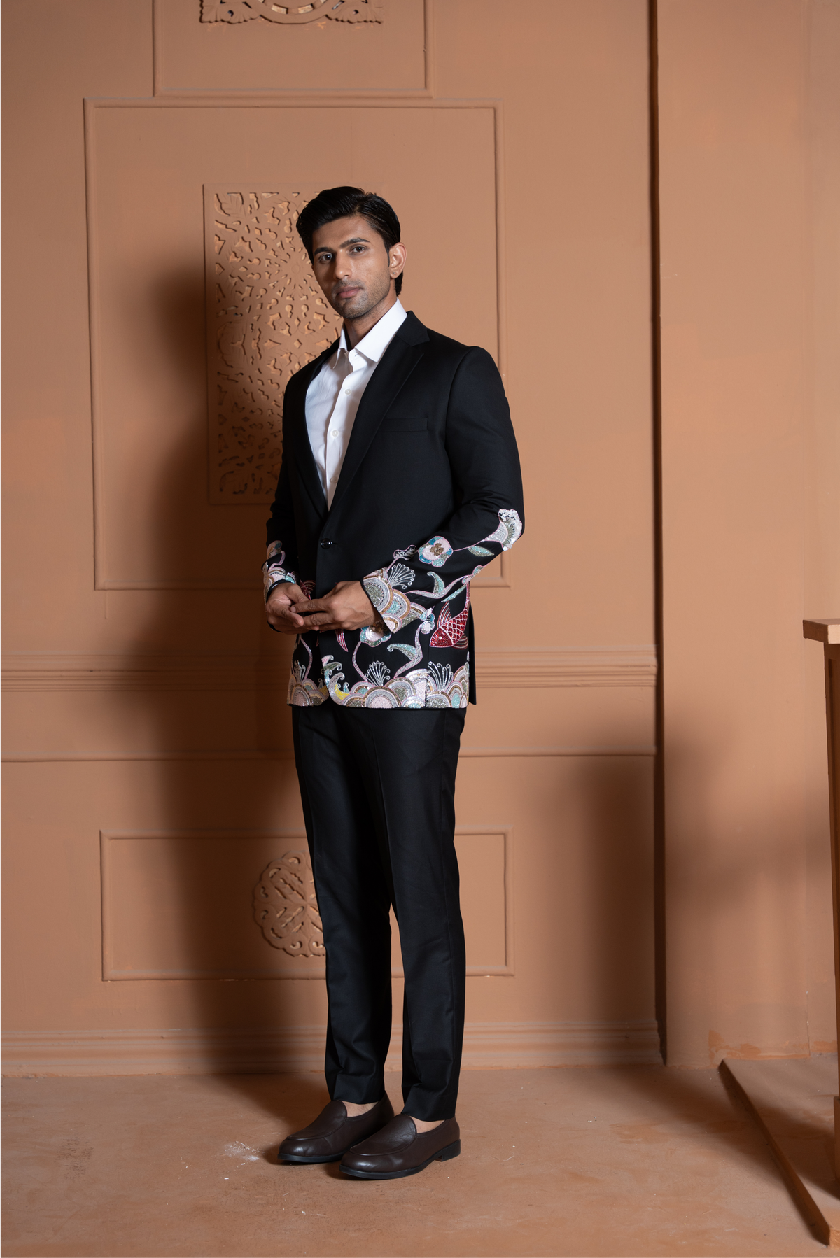 Matsya Noir Blazer