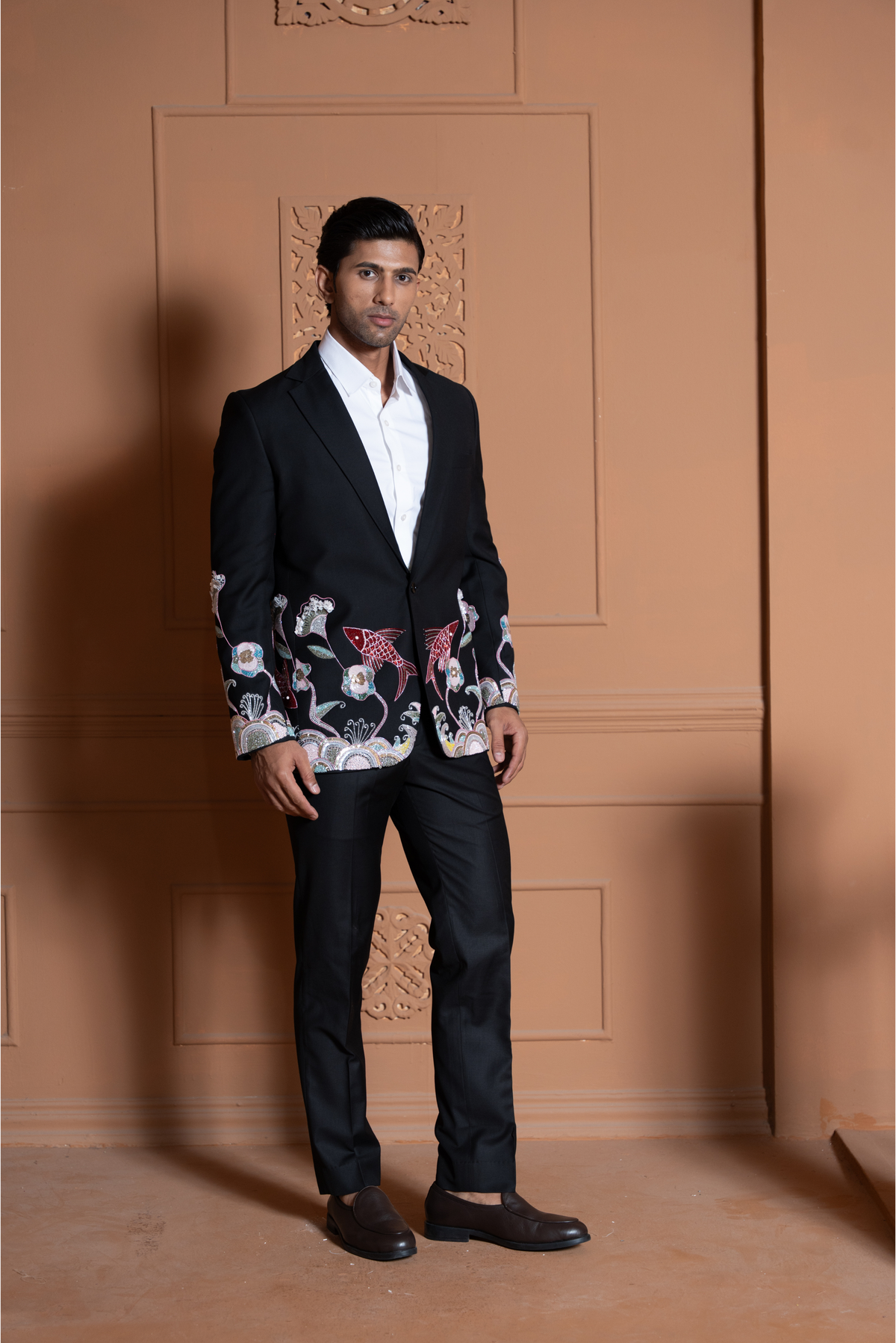 Matsya Noir Blazer