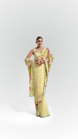 The Yellow Maya Saree