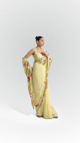 The Yellow Maya Saree