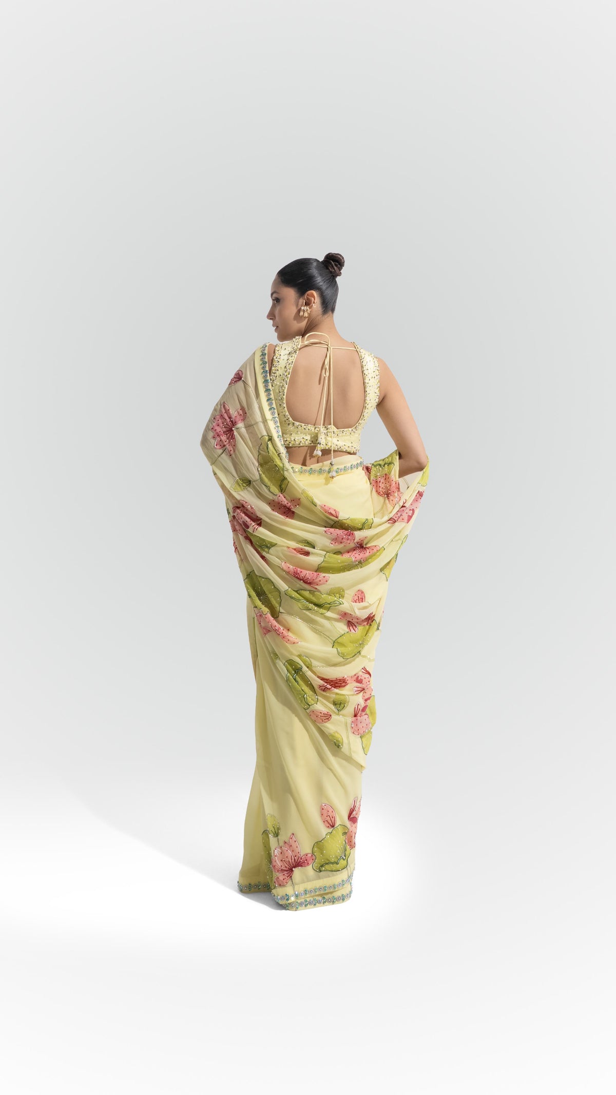 The Yellow Maya Saree