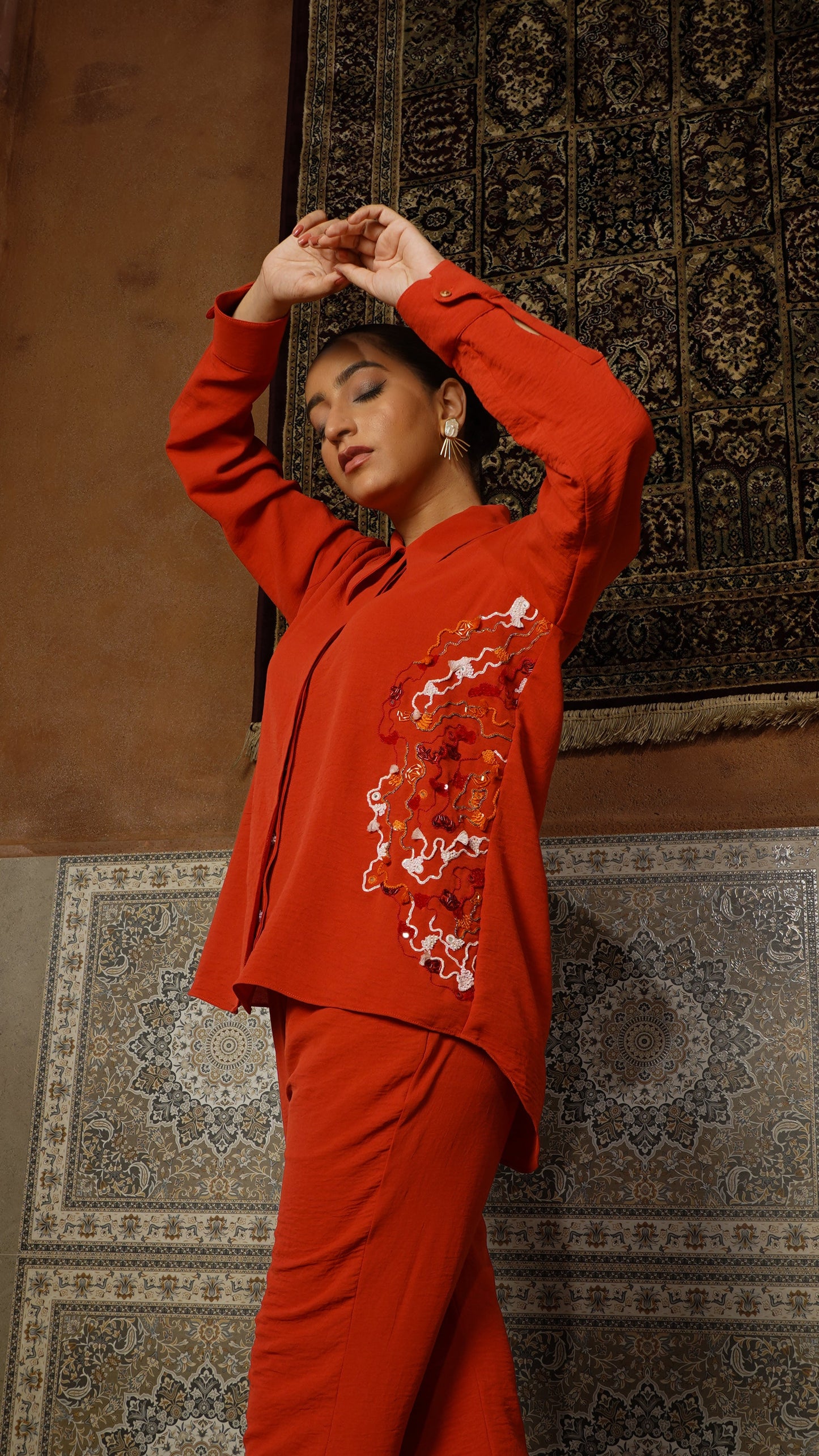 Orange co-ord set