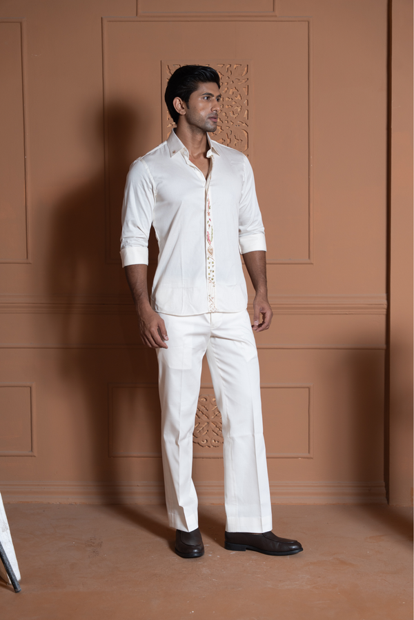 Paisley Placket Shirt