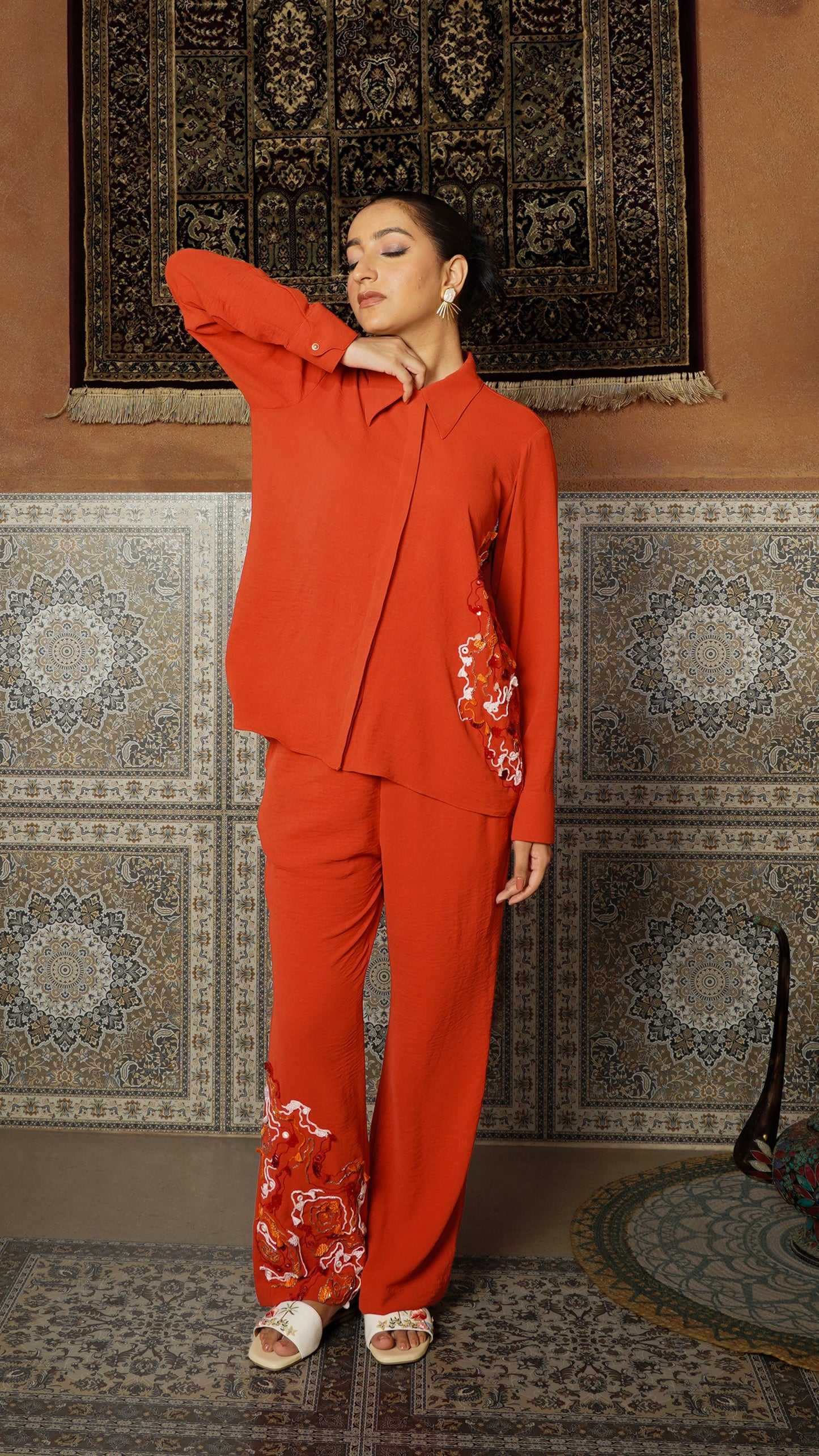 Orange co-ord set