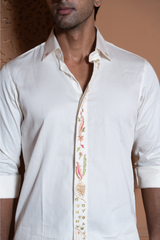 Paisley Placket Shirt