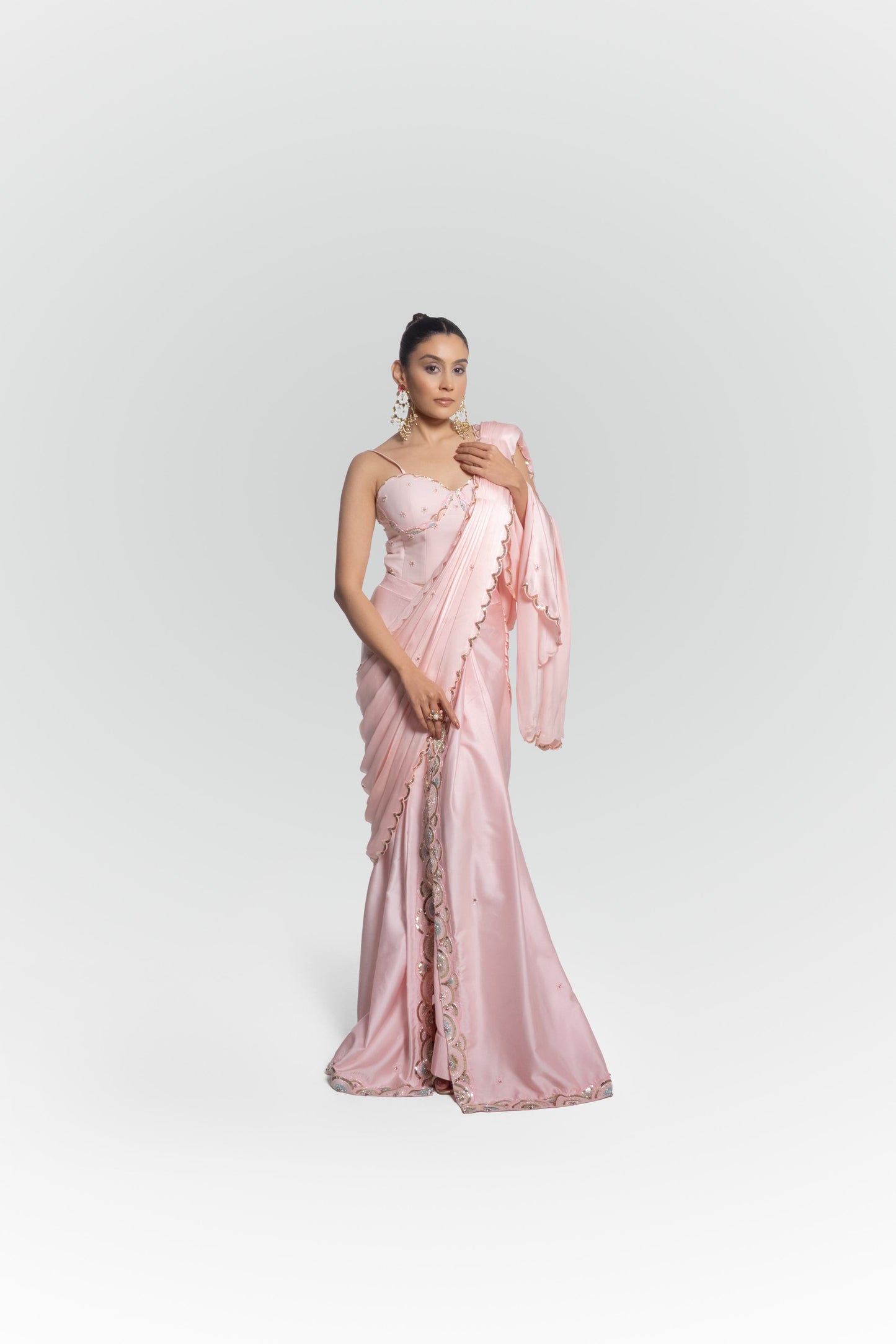 The Pearlflora Saree
