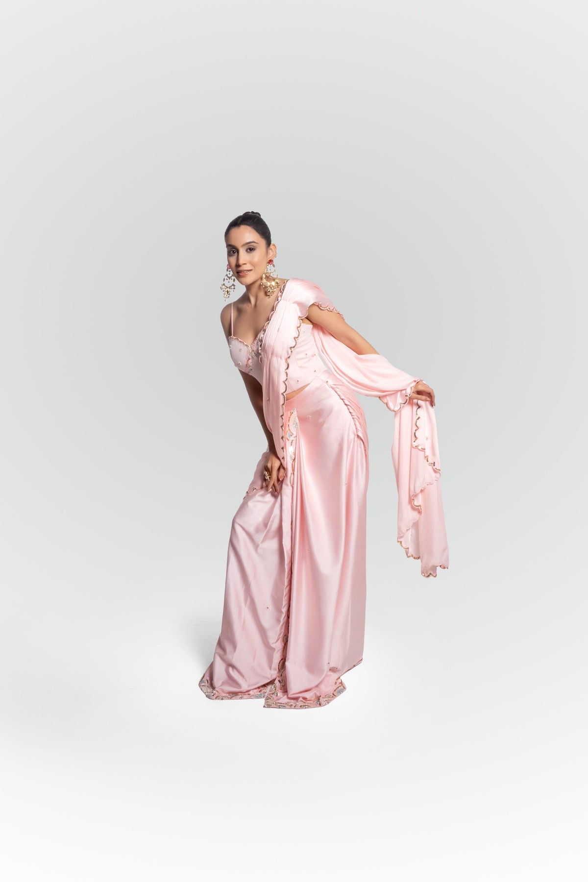 The Pearlflora Saree