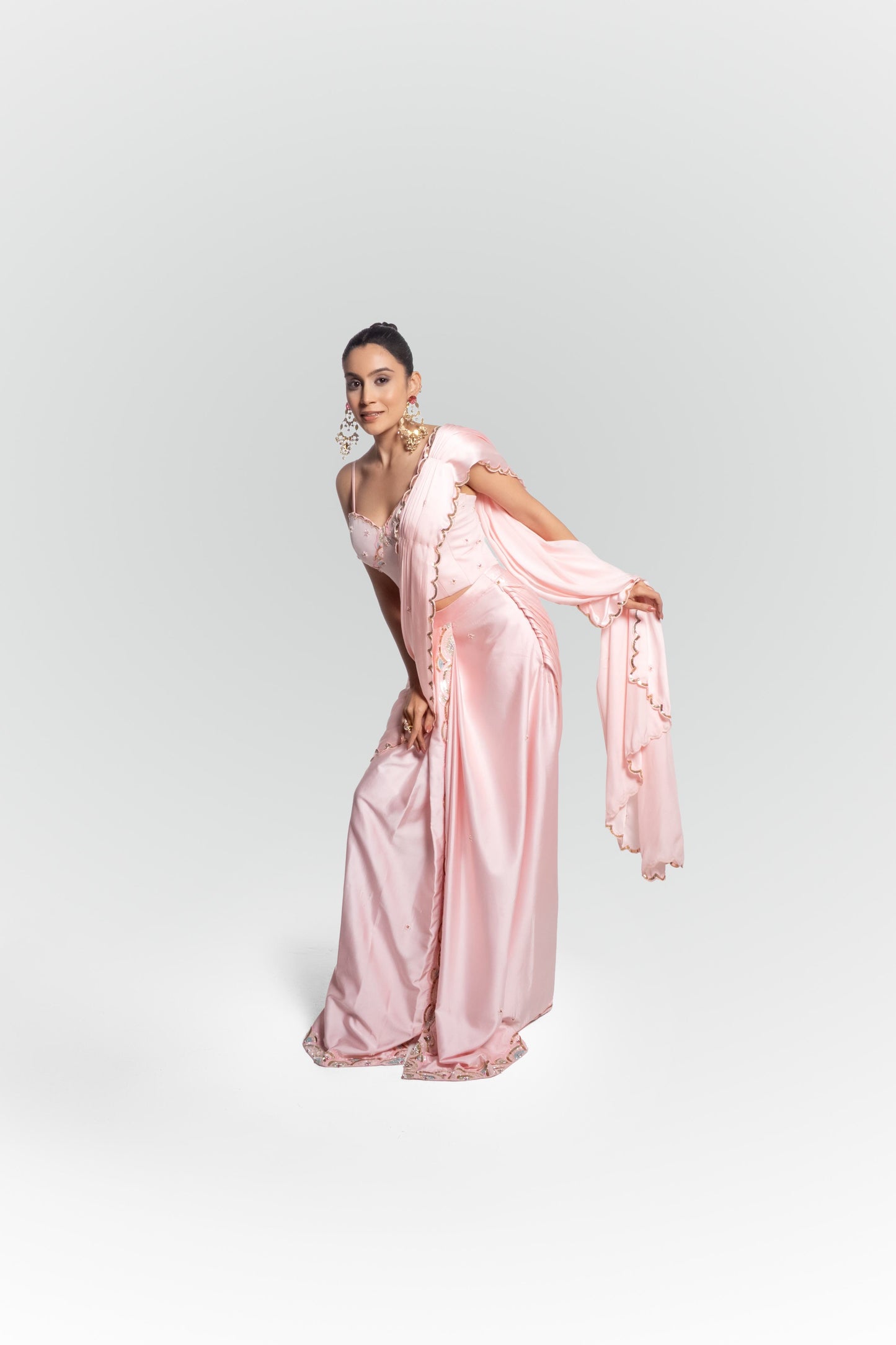 The Pearlflora Saree