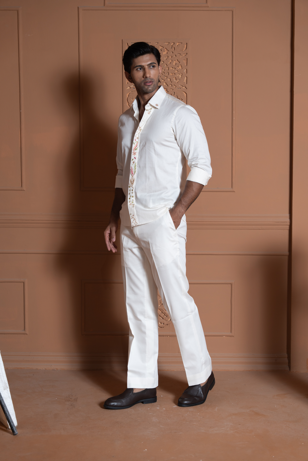 Paisley Placket Shirt