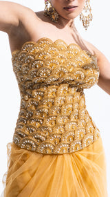 Golden Shell Corset