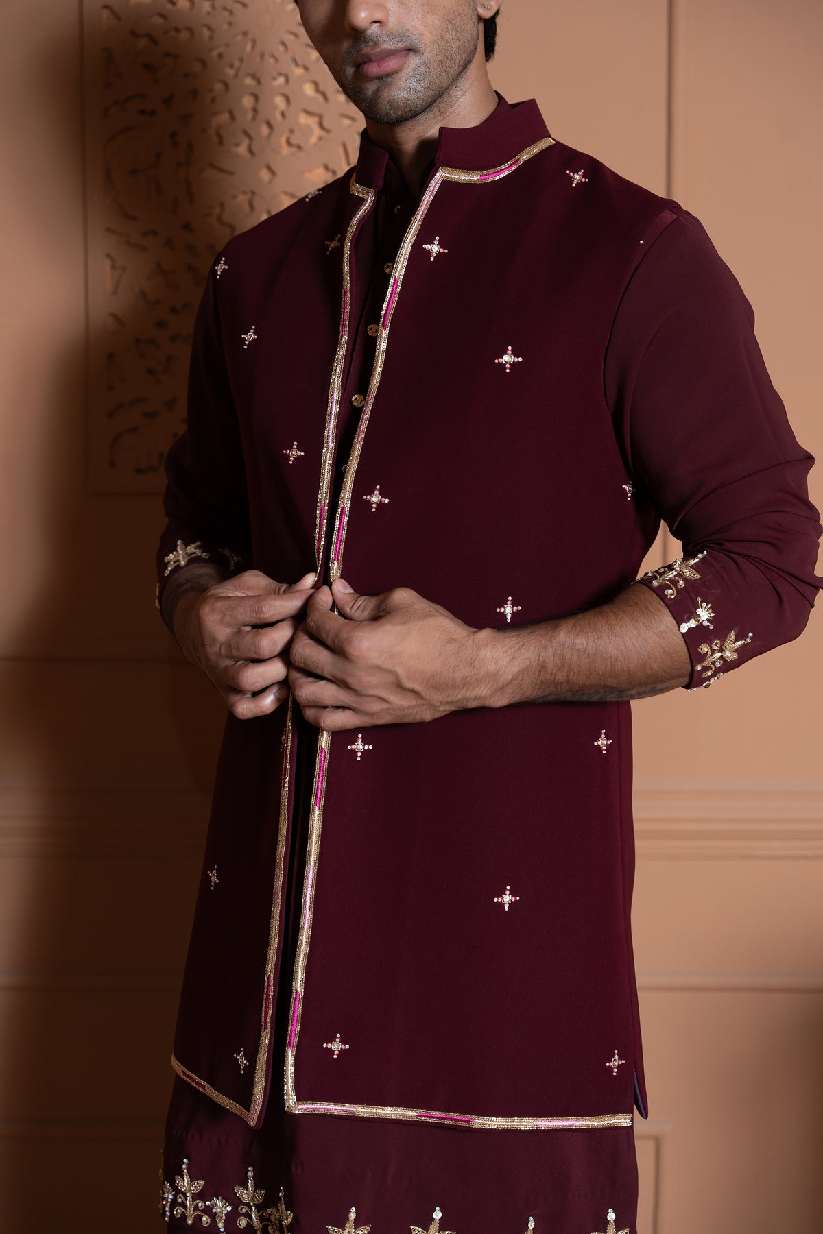Rajrakt bandi set