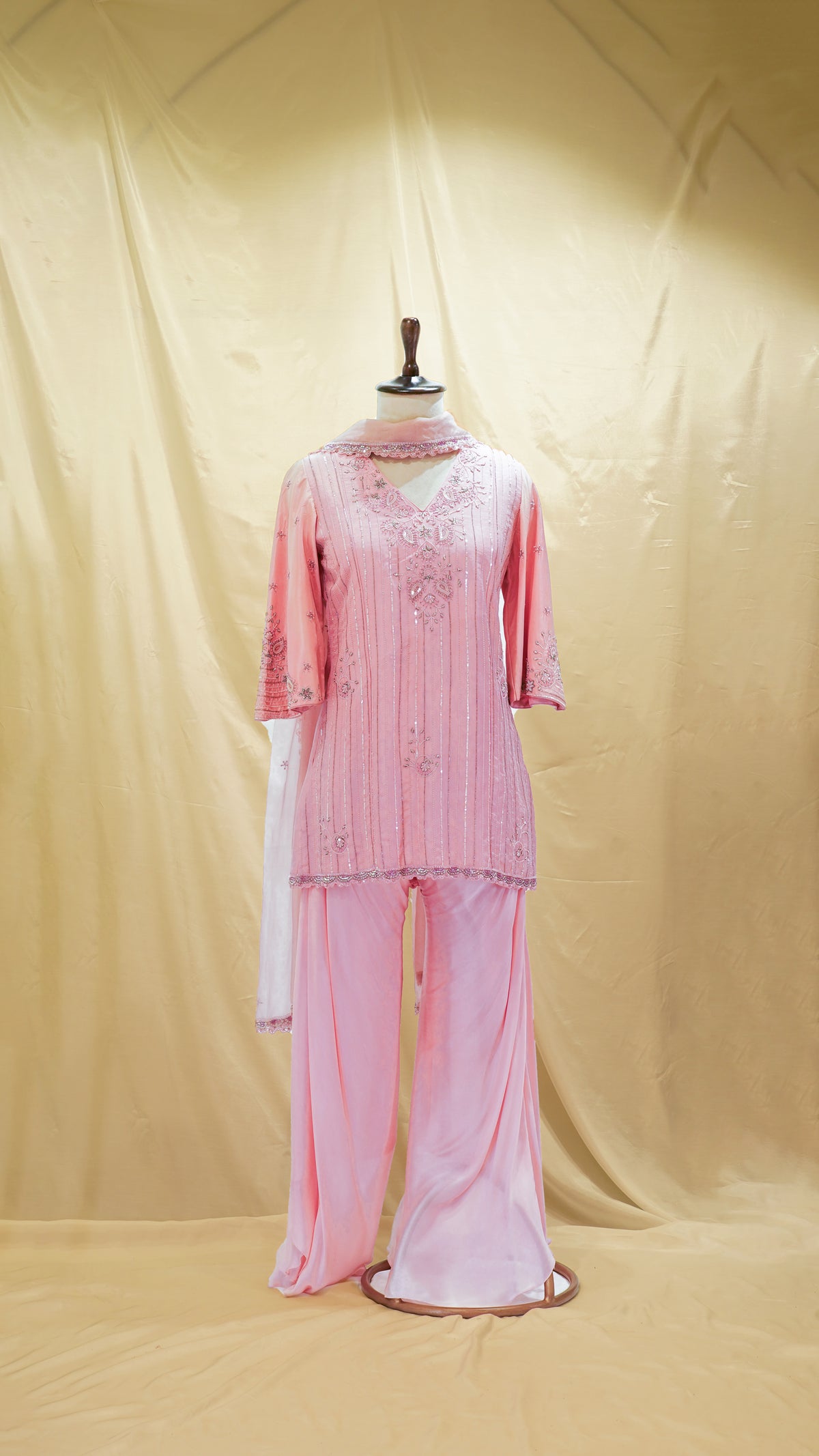 Rose Quartz Heavy Kurta