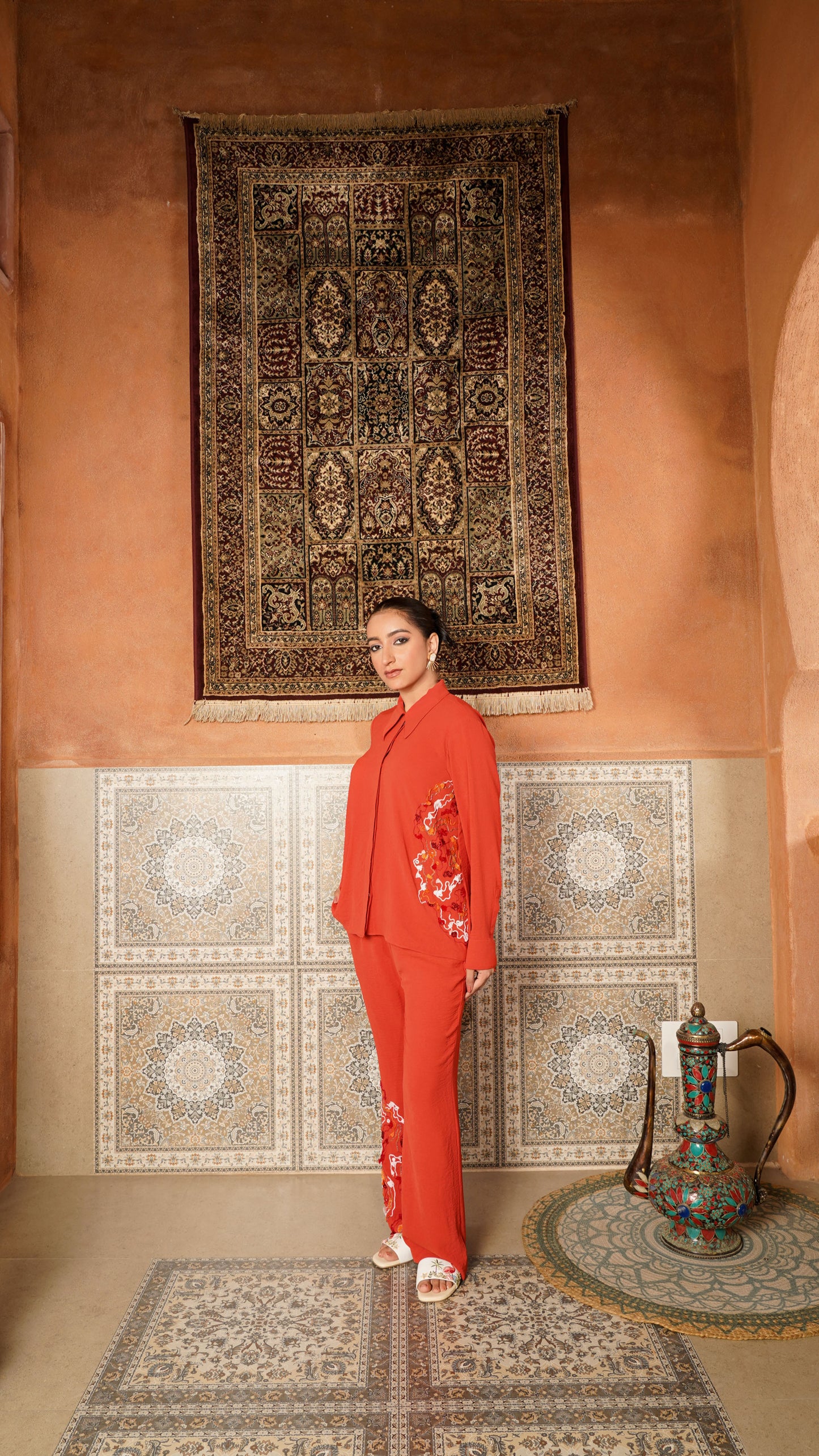 Orange co-ord set