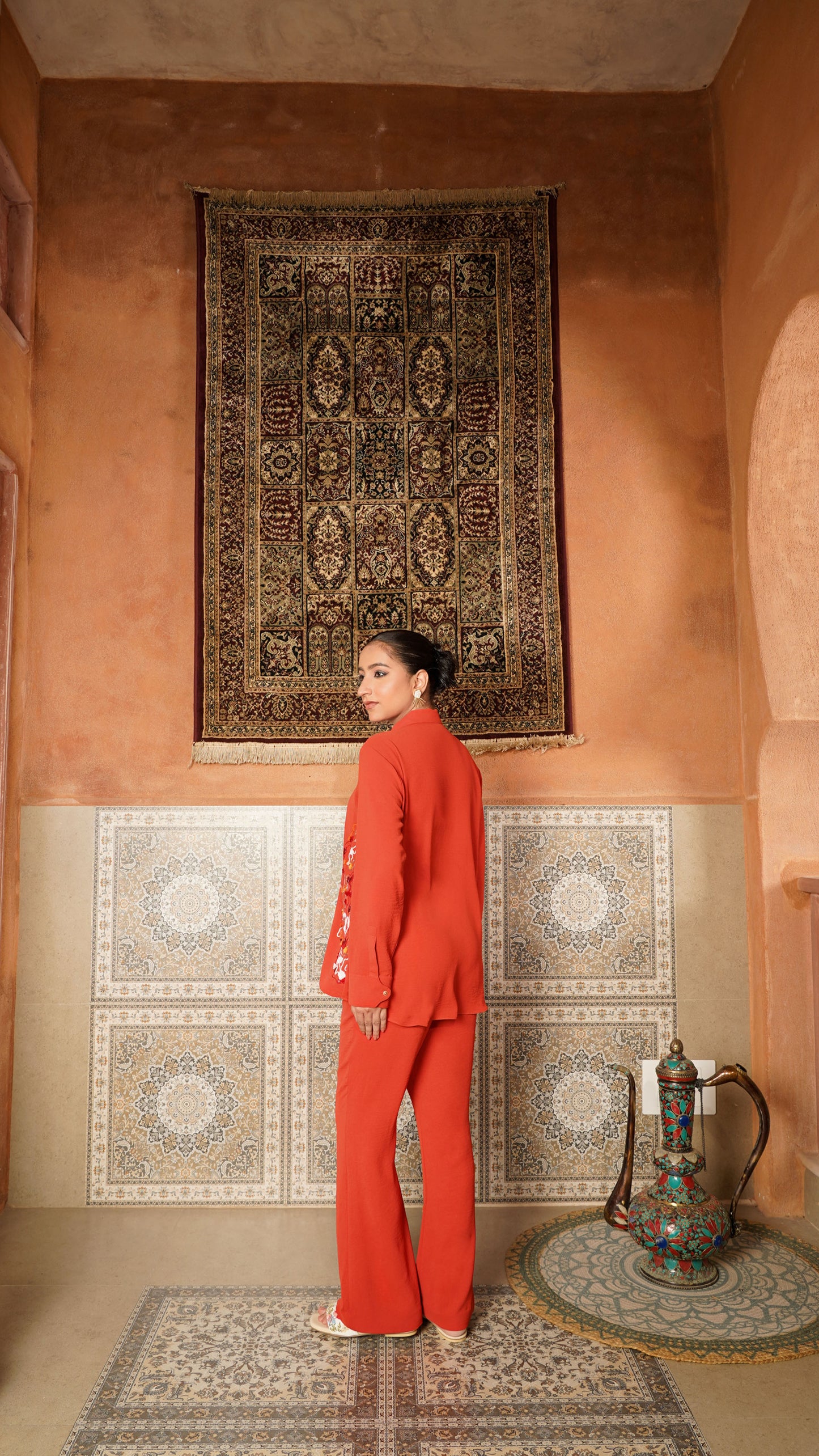 Orange co-ord set