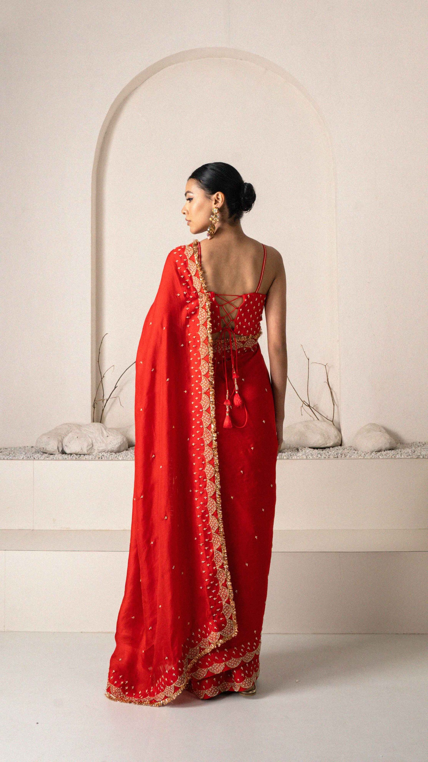 Scarlet Drape