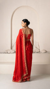Scarlet Drape