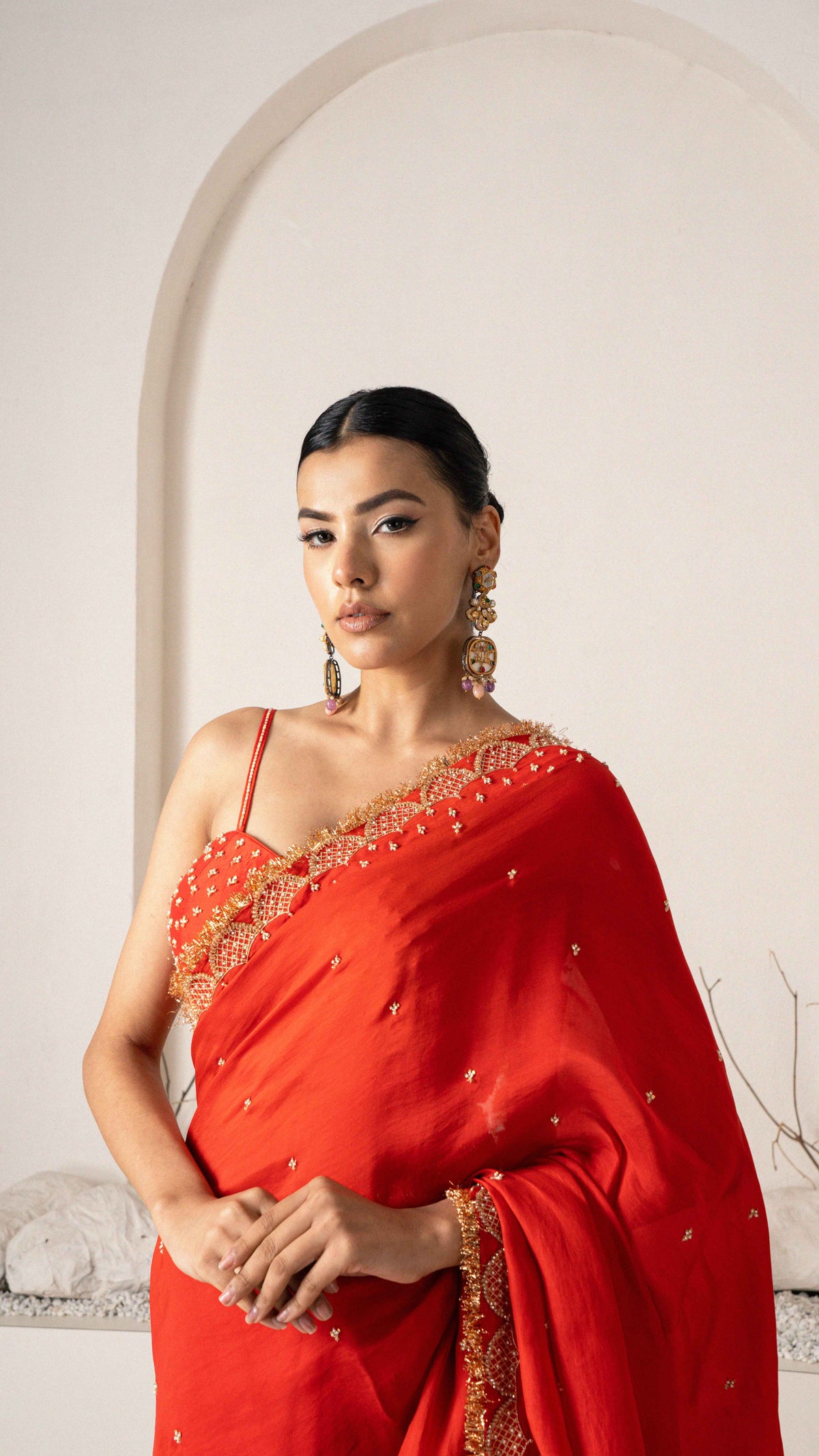 Scarlet Drape