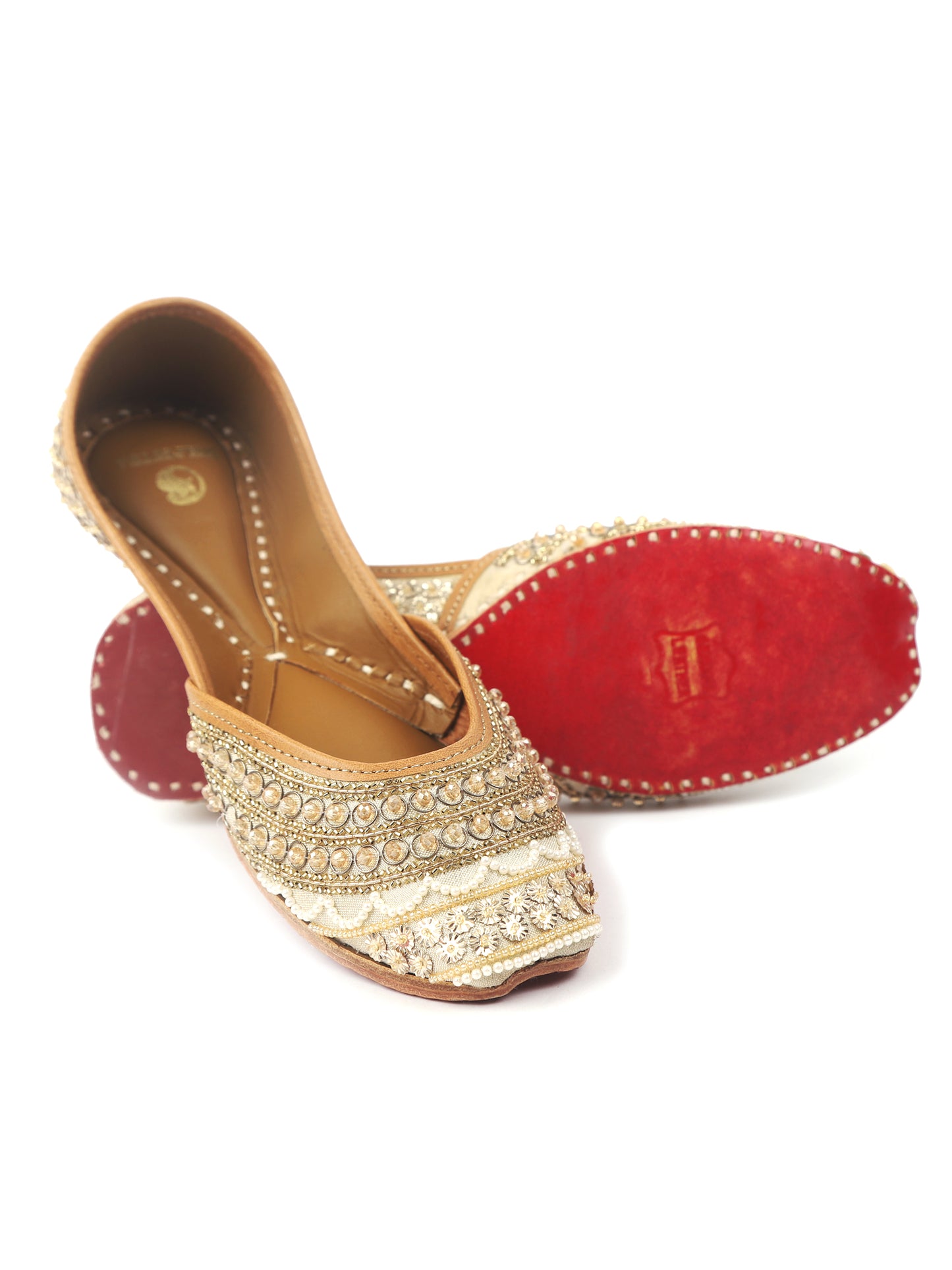 Golden  Gilt Jutti