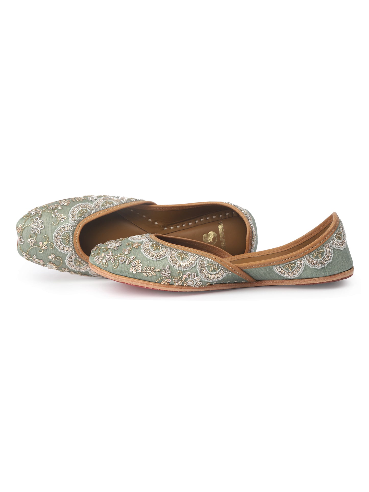 Olive Dust Jutti
