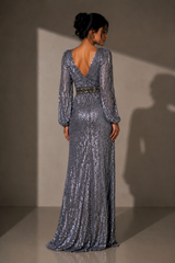 Sequence Blue Gown
