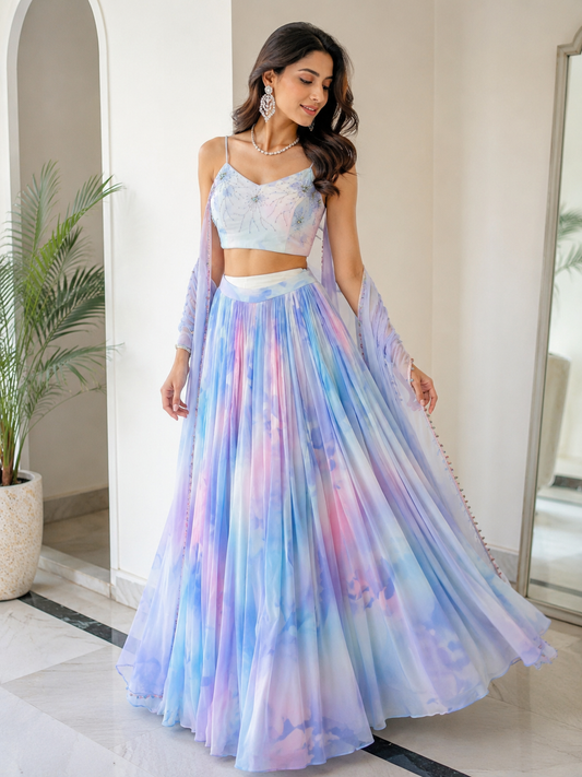 Shrug Lehenga