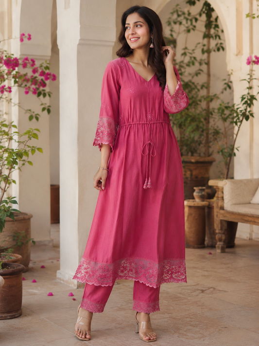 Rose Wood Suit
