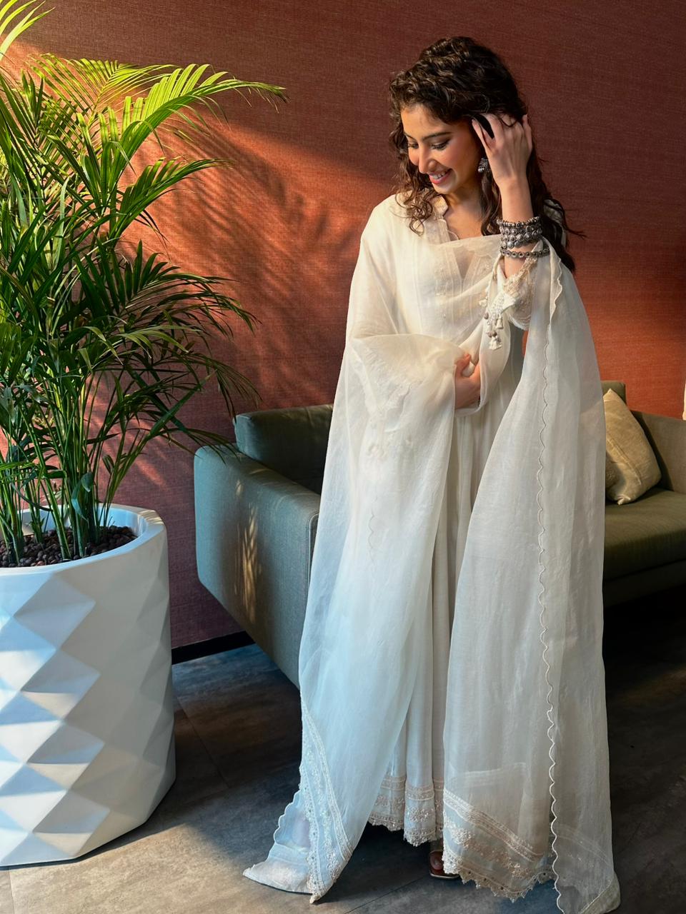 Off-White Anarkali