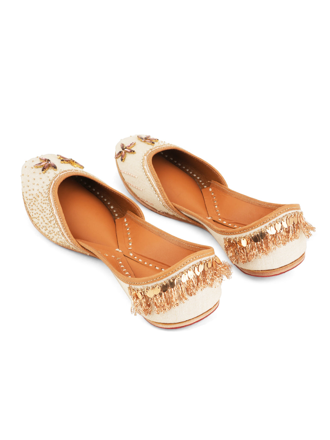Brown Rhinestone Jutti