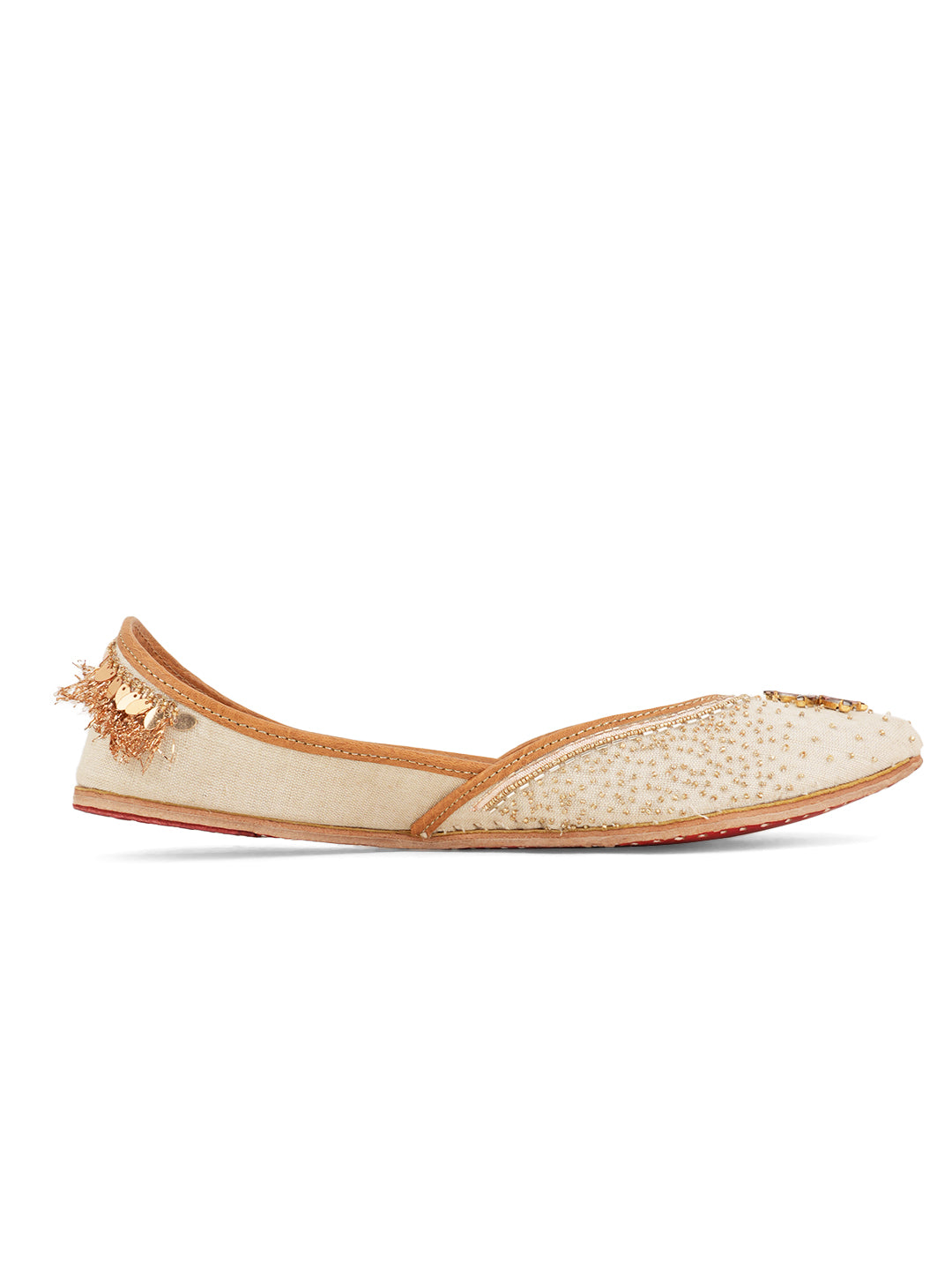 Brown Rhinestone Jutti