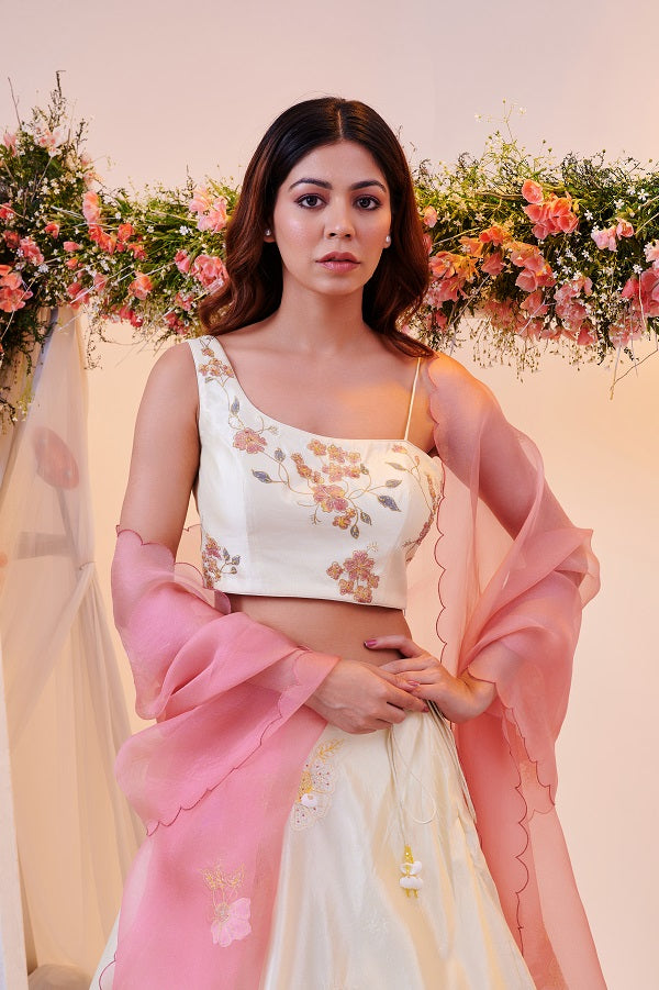 Lemon lehenga