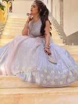 Ice Blue Lehenga