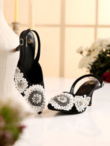 Pearl Bloom Peep Toe