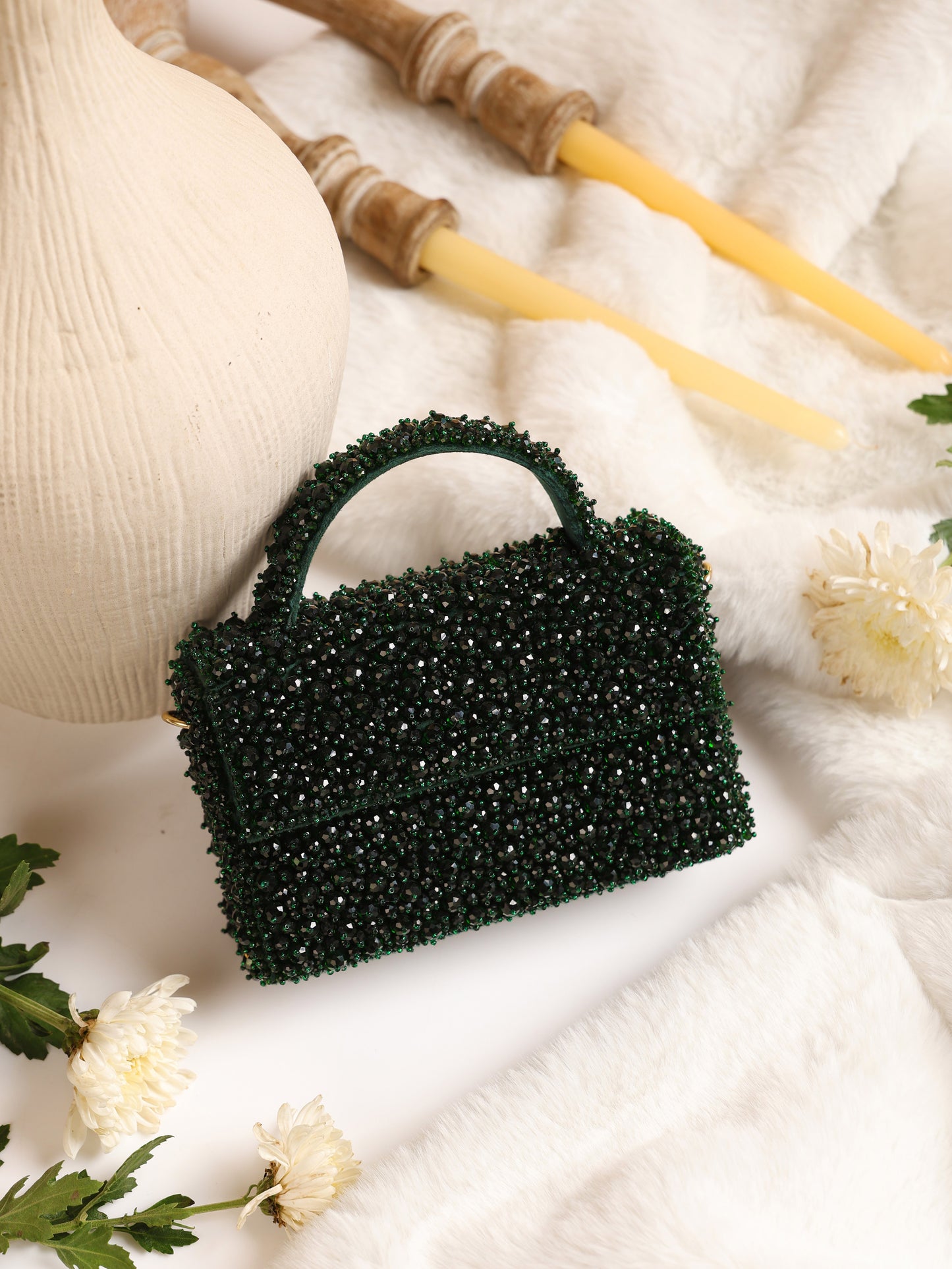 Malachite Box Satchel