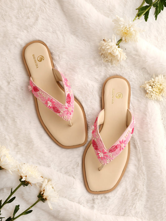 Rosé Bloom Sandal