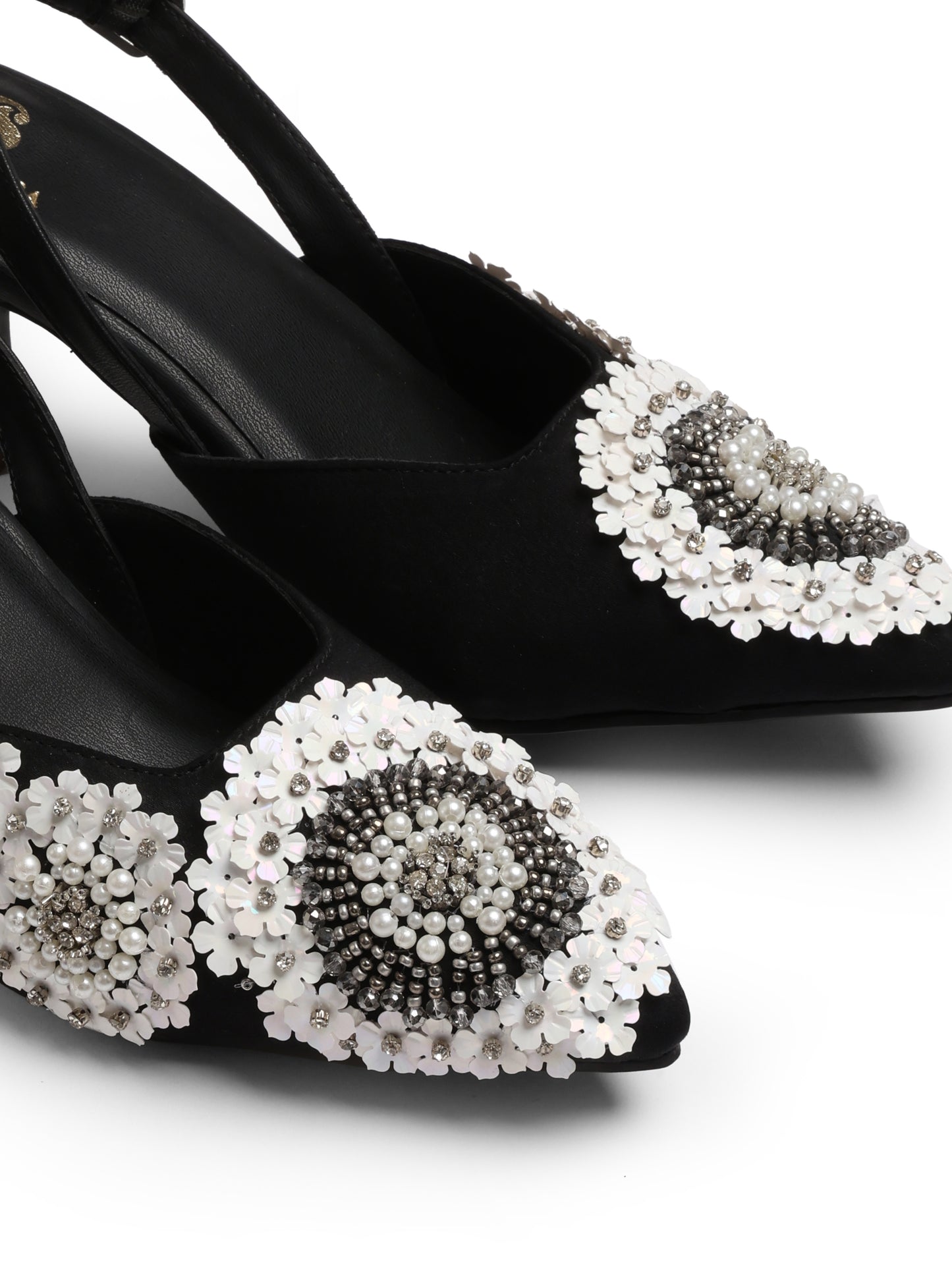 Pearl Bloom Peep Toe