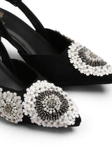 Pearl Bloom Peep Toe