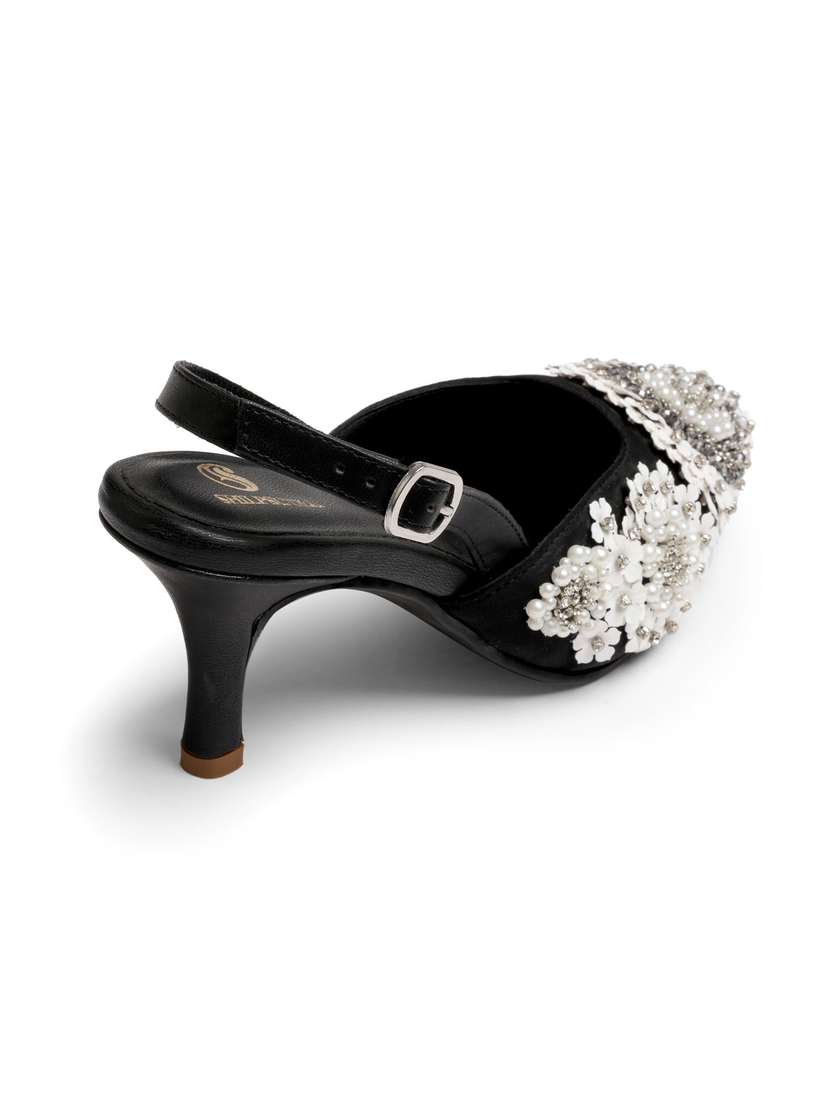 Pearl Bloom Peep Toe