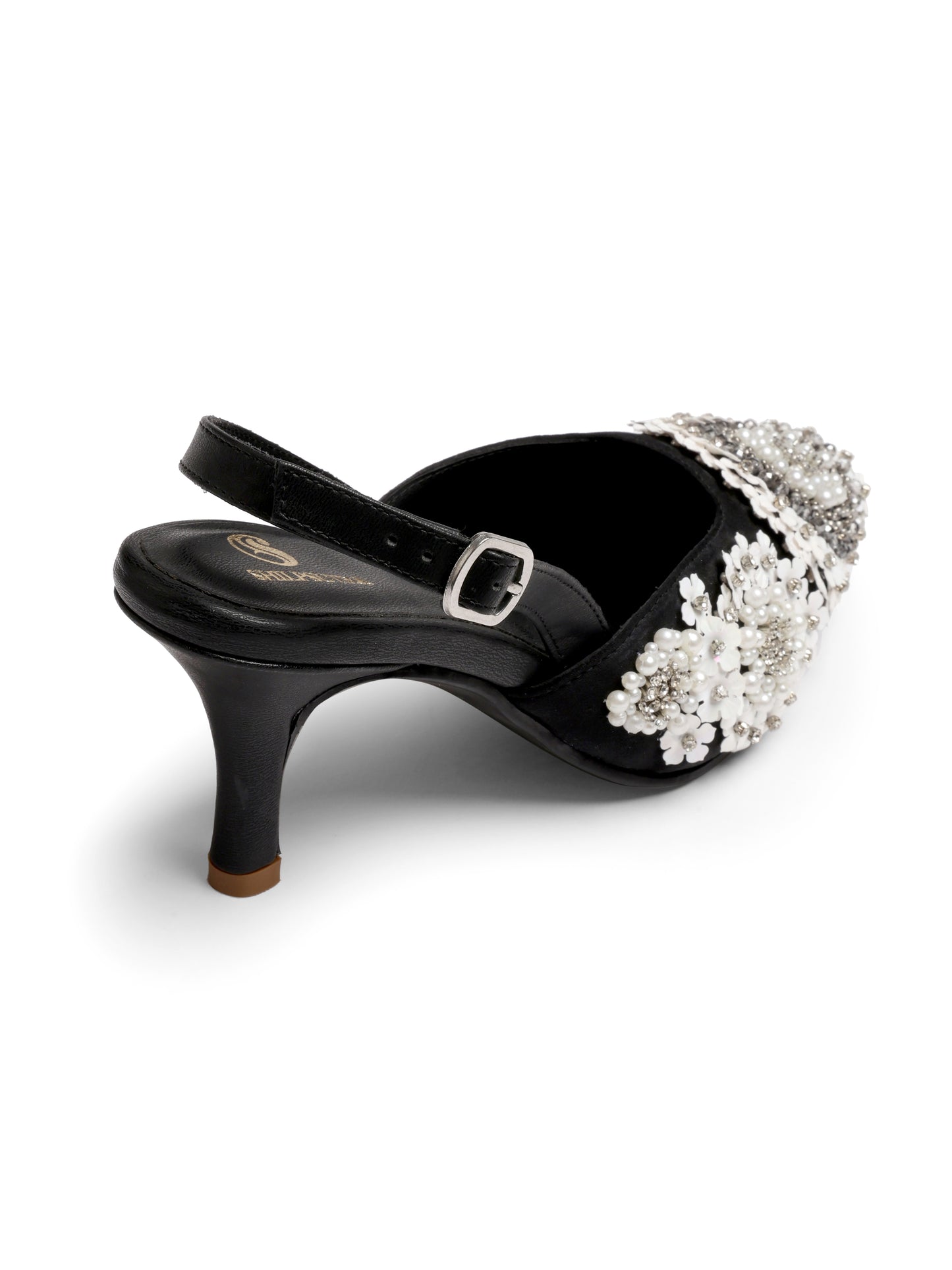 Pearl Bloom Peep Toe