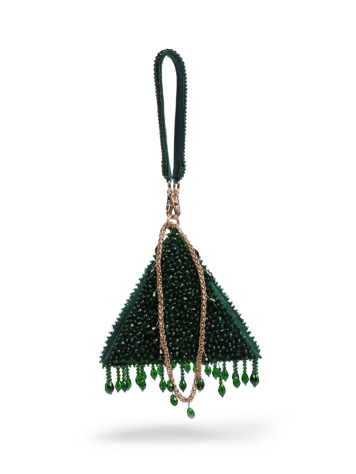 Emerald Dewdrop Pyramid