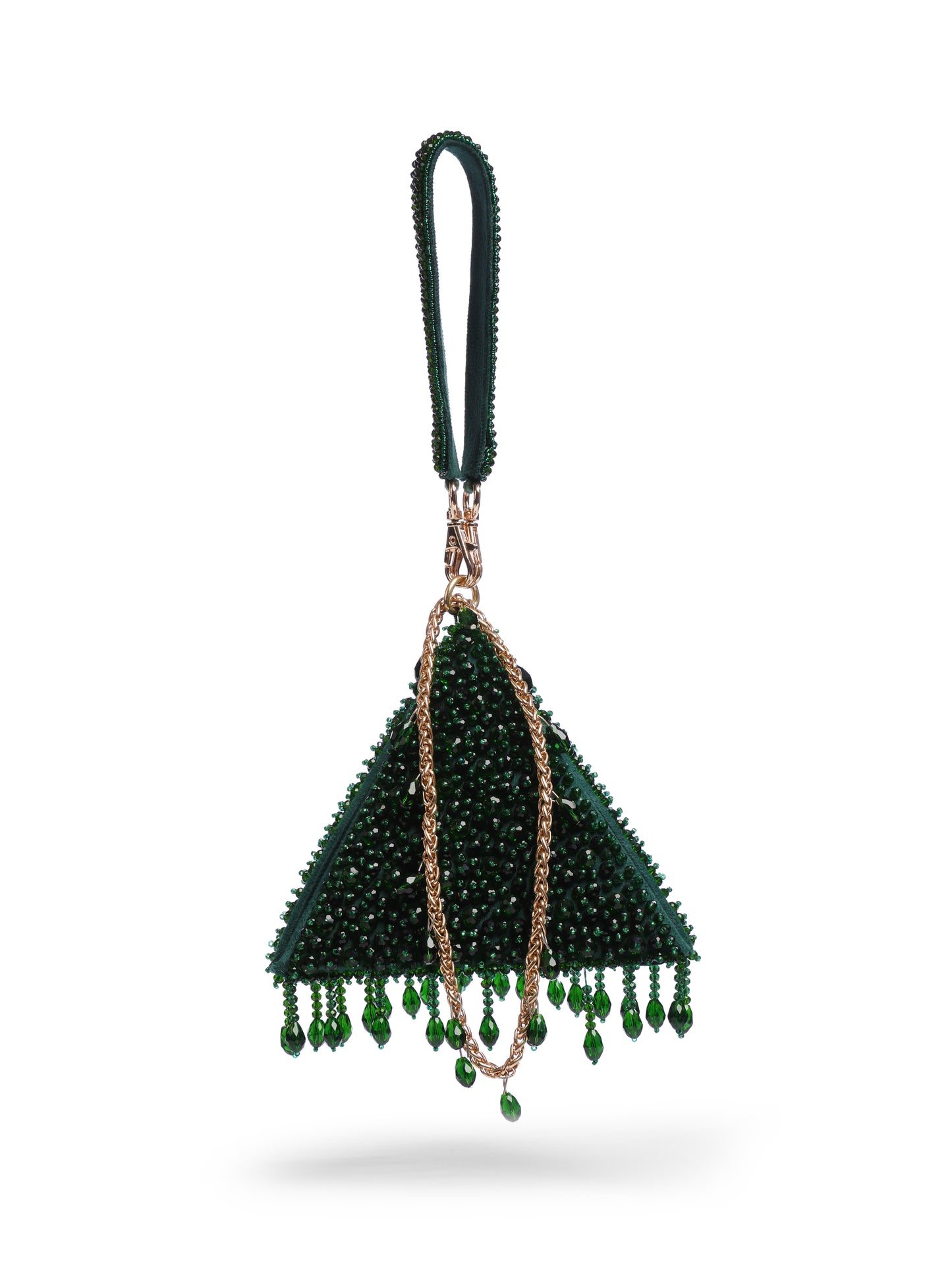 Emerald Dewdrop Pyramid